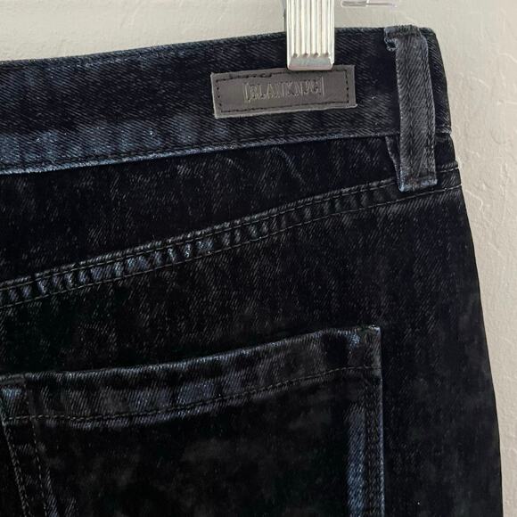 Blank NYC Crushed Velvet Maxi Denim Skirt Witchycore Whimsigoth Size 28 NWT - Picture 8 of 9